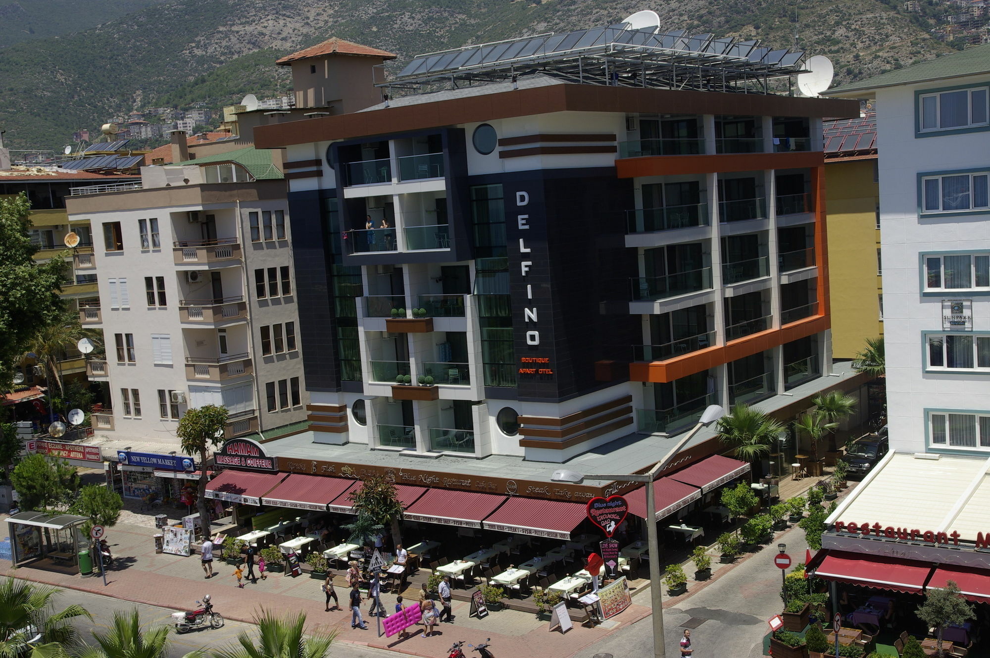 Delfino Apart Hotel Alanya Exteriör bild